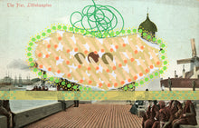 Load image into Gallery viewer, Vintage Littlehampton Postcard Collage Art