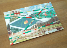 Load image into Gallery viewer, Retro Altered Illustrated Postcard