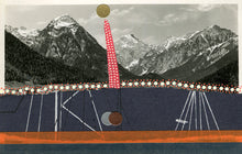 Load image into Gallery viewer, Vintage Mountain View Collage Art Print