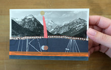 Load image into Gallery viewer, Vintage Mountain View Collage Art Print
