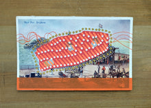 Load image into Gallery viewer, Vintage Altered Brighton Postcard Fine Art Print