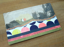 将图片加载到图库查看器,Blue, Red And Yellow Landscape Postcard Art