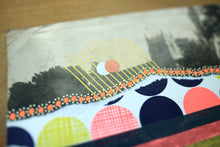 将图片加载到图库查看器,Blue, Red And Yellow Landscape Postcard Art