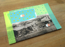 Load image into Gallery viewer, Retro Rural Area Postcard Art Collage