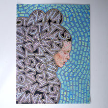 Cargar imagen en el visor de la galería, Fashion Woman Portrait Altered By Hand