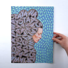 Cargar imagen en el visor de la galería, Fashion Woman Portrait Altered By Hand