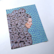 Cargar imagen en el visor de la galería, Fashion Woman Portrait Altered By Hand