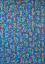 画像をギャラリービューアに読み込む, Red Turquoise Green Abstract Art