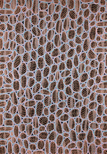 Load image into Gallery viewer, Black Green Orange Abstract Art