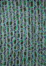 Load image into Gallery viewer, Black Yellow Green Abstract Art