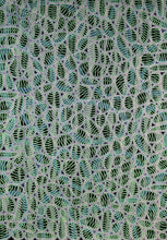 Load image into Gallery viewer, Black Grey Green Abstract Art