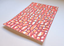 画像をギャラリービューアに読み込む, Salmon Pink, Neon Red And Raspberry Abstract Art