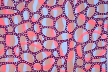 画像をギャラリービューアに読み込む, Salmon Pink, Neon Red And Raspberry Abstract Art