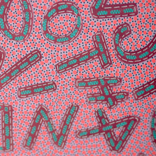 Load image into Gallery viewer, Original collage on wood panel, portrait of vintage woman in pink, orange and blue - Naomi Vona Art