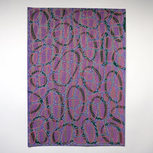 Load image into Gallery viewer, Purple Green Red Abstract Art