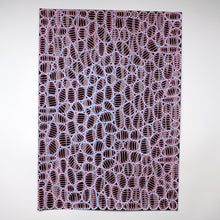 Cargar imagen en el visor de la galería, Black Blue Pink Abstract Art