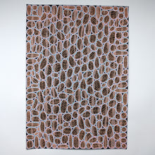 Load image into Gallery viewer, Black Green Orange Abstract Art