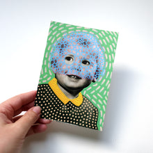 将图片加载到图库查看器,Vintage Boy Pastel Shades Postcard