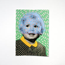 将图片加载到图库查看器,Vintage Boy Pastel Shades Postcard