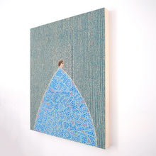 Charger l'image dans la galerie, Original Vintage Style Collage Art On Wood Board - Naomi Vona Art