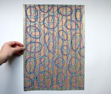 Load image into Gallery viewer, Gold Grey Abstract Art