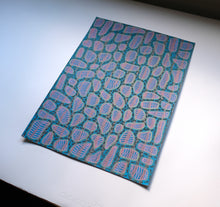 Cargar imagen en el visor de la galería, Green Blue Pink Abstract Art