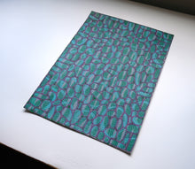 Load image into Gallery viewer, Green Mint Raspberry Abstract Art