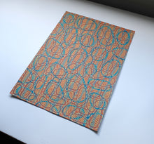 Load image into Gallery viewer, Orange Blue Red Abstract Art