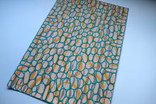 Load image into Gallery viewer, Green Orange White Abstract Art