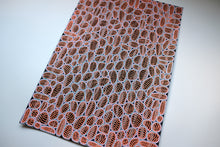 Load image into Gallery viewer, Black Green Orange Abstract Art