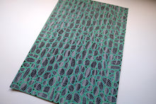 Load image into Gallery viewer, Black Green White Abstract Art