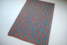 Load image into Gallery viewer, Orange Blue Abstract Art