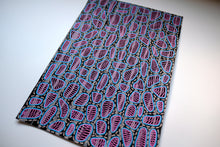 Cargar imagen en el visor de la galería, Black Blue Pink Abstract Art