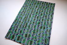 Load image into Gallery viewer, Black Yellow Green Abstract Art