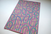 Load image into Gallery viewer, Pink Yellow Turquoise Abstract Art