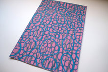 Load image into Gallery viewer, Pink White Turquoise Abstract Art