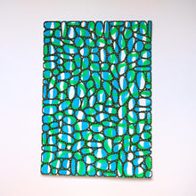 画像をギャラリービューアに読み込む, Green, Yellow And Turquoise Abstract Art