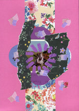 Load image into Gallery viewer, Handmade Mixed Media Collage Artwork On Paper - Naomi Vona Art