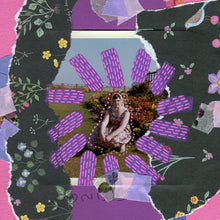 Load image into Gallery viewer, Handmade Mixed Media Collage Artwork On Paper - Naomi Vona Art
