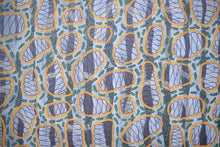 Load image into Gallery viewer, White Yellow Green Abstract Art