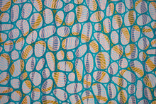 Load image into Gallery viewer, Green Orange White Abstract Art