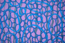 Load image into Gallery viewer, Pink White Turquoise Abstract Art