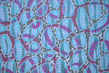 Cargar imagen en el visor de la galería, Black Purple Green Abstract Art