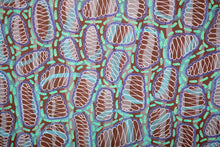 Load image into Gallery viewer, Brown White Blue Abstract Art