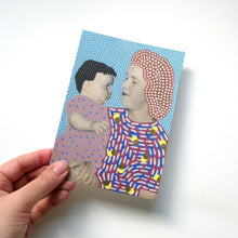 Load image into Gallery viewer, Mother And Son Art Postcard