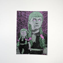 Load image into Gallery viewer, Creepy Girl Postcard