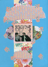 Load image into Gallery viewer, Retro Vintage Style Mixed Media Collage On Paper - Naomi Vona Art