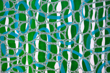 画像をギャラリービューアに読み込む, Green And Blue Abstract Art