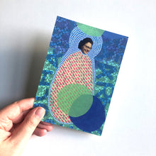 将图片加载到图库查看器,Mint Blue Postcard
