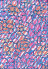 画像をギャラリービューアに読み込む, Neon Rainbow And Blue Abstract Art